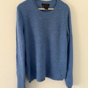 Tahari Men's Crewneck Sweater in Blue